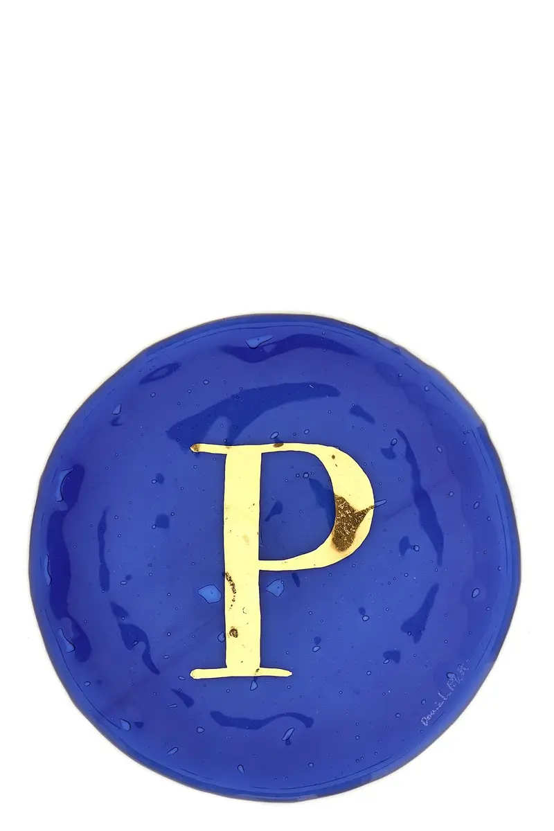 Svuotatasche 'P' Blu