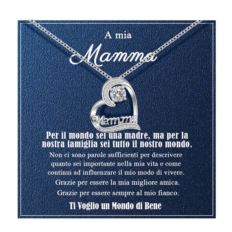 VGWON Collana Donna Regalo Mamma Natale