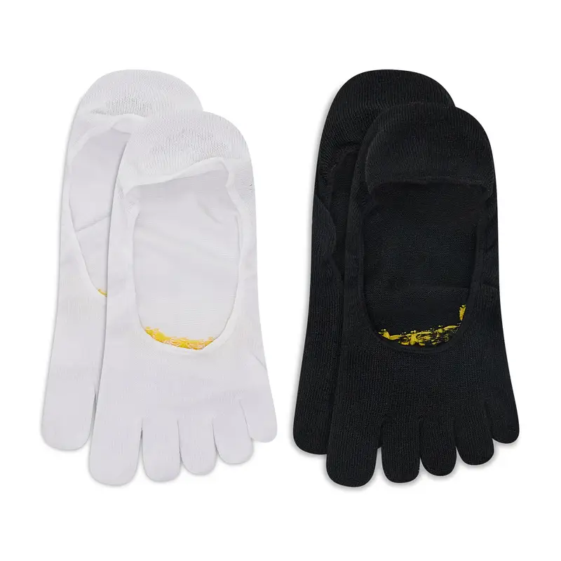 Set di 2 paia di pedulini unisex Vibram Fivefingers Ghost S15G12P Bianco