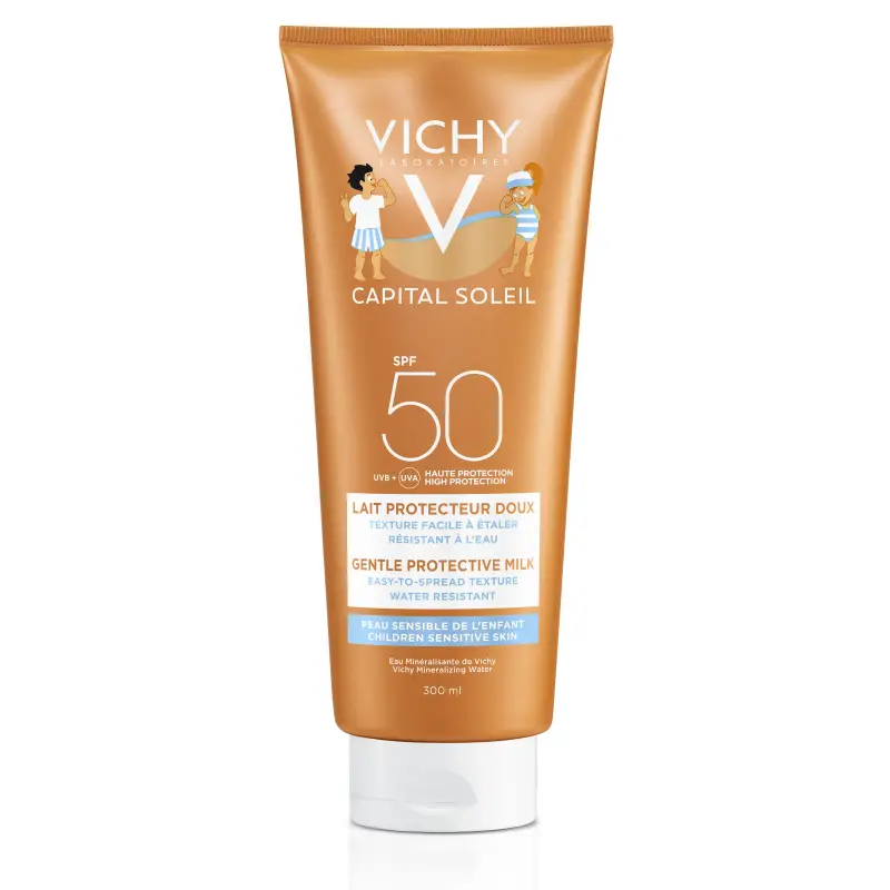 Capital Soleil Capital Soleil Latte Bambino SPF 50 - Crema Solare Bambini,Solari alta protezione