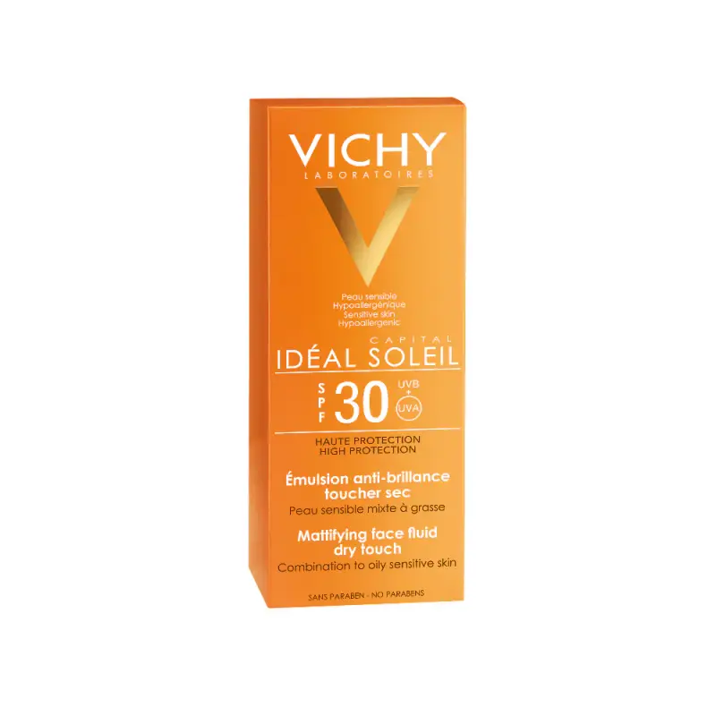 Capital Soleil Capital Soleil Viso Dry Touch SPF 30 - Protezione solare viso miniatura 2