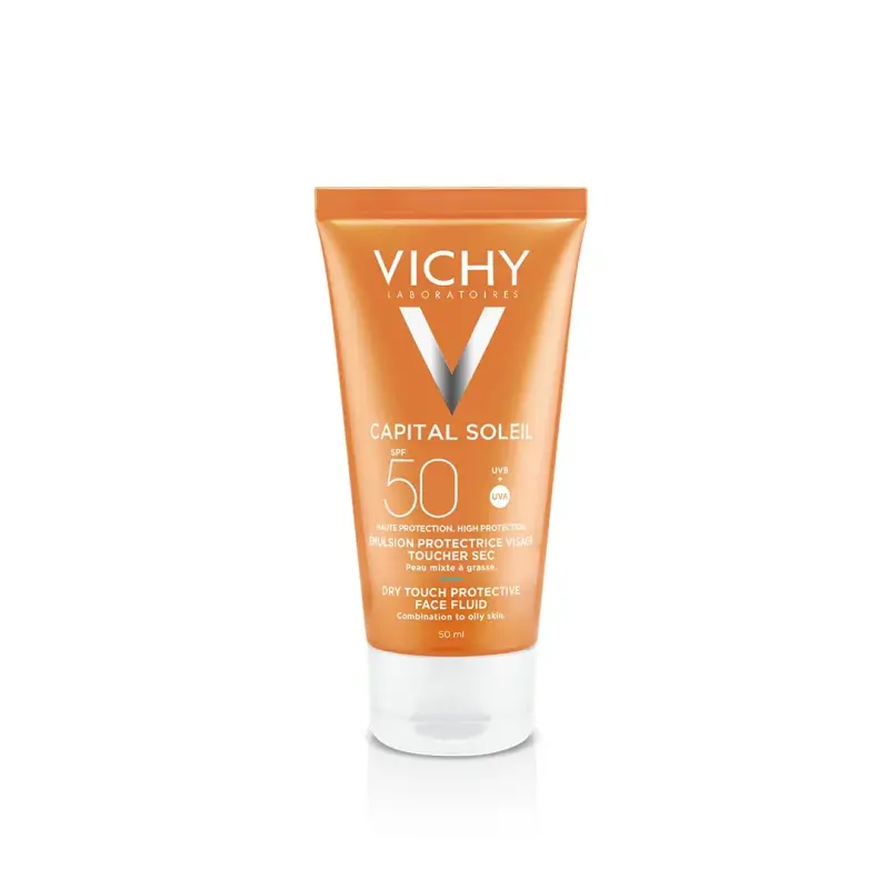 Capital Soleil Capital Soleil Viso Dry Touch SPF 50 - Protezione solare viso