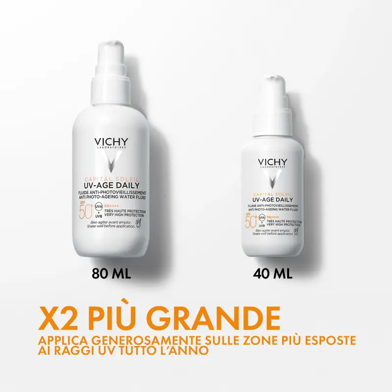 Capital Soleil UV-Age Daily Fluido Anti-Fotoinvecchiamento SPF50+ - Protezione solare viso miniatura 3
