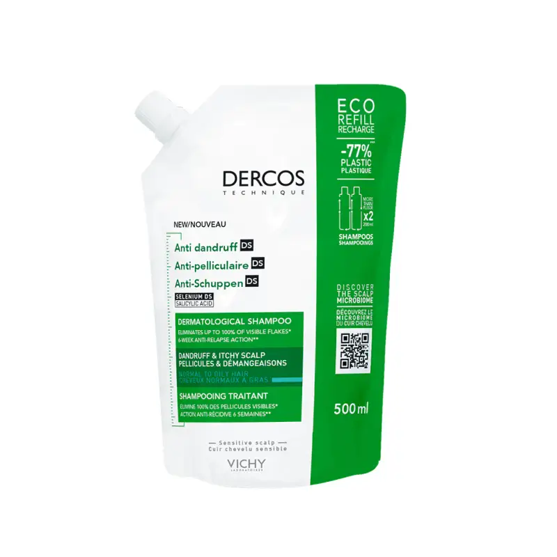 Dercos Dercos Shampoo Antiforfora Ds Capelli Da Normali A Grassi - Shampoo antiforfora,Forfora