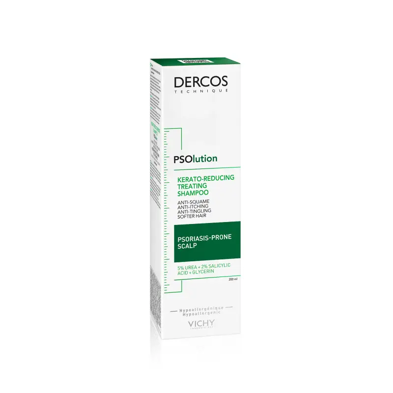 Dercos Dercos Shampoo Psolution Anti -Squame - Shampoo delicato, Capelli secchi, Capelli normali miniatura 3