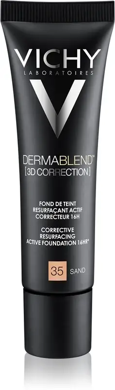 Dermablend 3D Correzione Fondotinta Rigenerante Attivo Correttore 16h 35 Sand 30ml