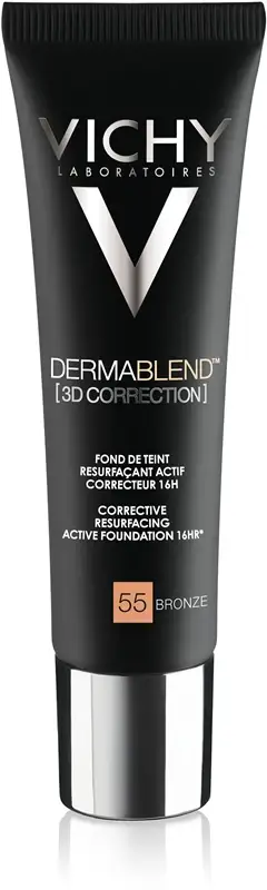 Dermablend 3D Correzione Fondotinta Rigenerante Attivo Correttore 16h 55 Bronzo 30ml