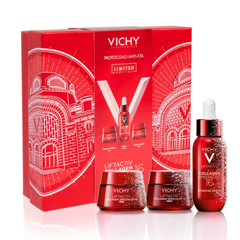Liftactiv Cofanetto Protocollo Antietà Liftactiv Collagen Specialist 16 Siero + Crema Giorno + Crema Notte - Trattamento antietà pelli mature miniatura 5