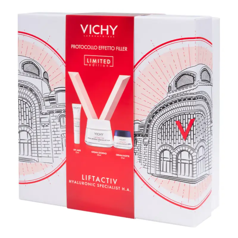 Liftactiv Cofanetto Spa Protocollo Antirughe Liftactiv H.A. Crema PNM + UVAGE + Crema Notte - Trattamento antietà pelli mature, Crema antirughe miniatura 3