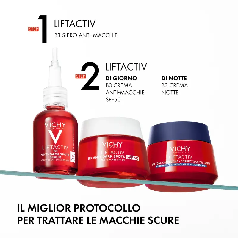 Liftactiv Liftactiv B3 Crema Notte con Retinolo - Trattamento antietà pelli mature, Crema antirughe miniatura 5