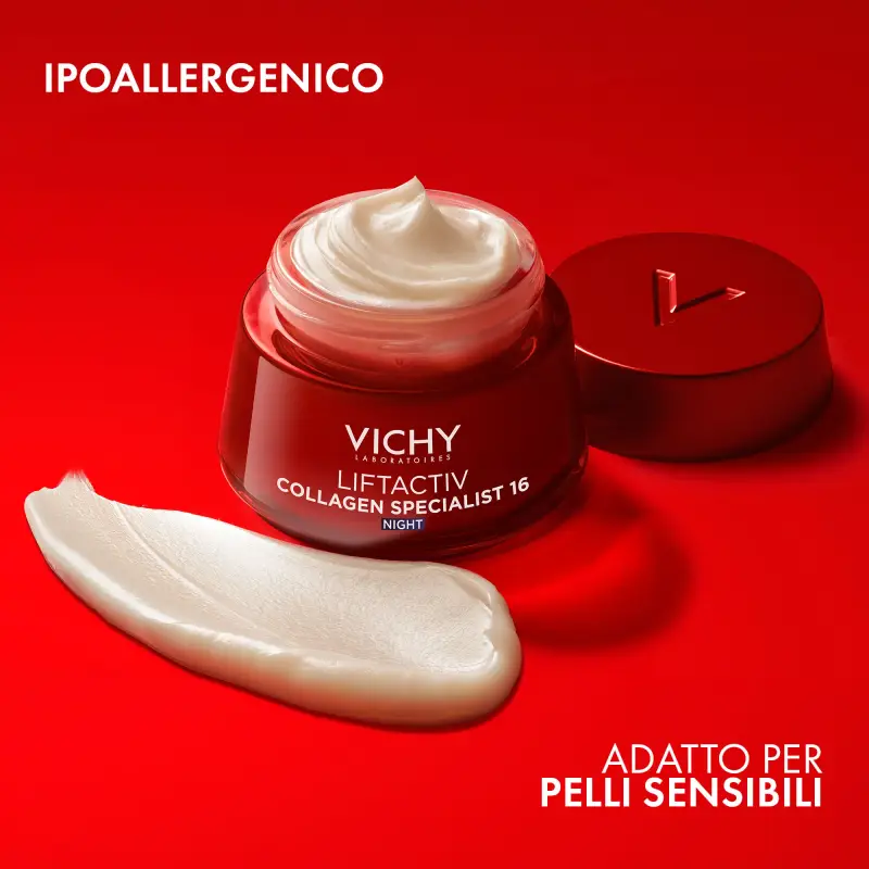 Liftactiv Liftactiv Collagen Specialist 16 Crema Notte - Trattamento antietà pelli mature, Crema antirughe, Crema idratante viso miniatura 5