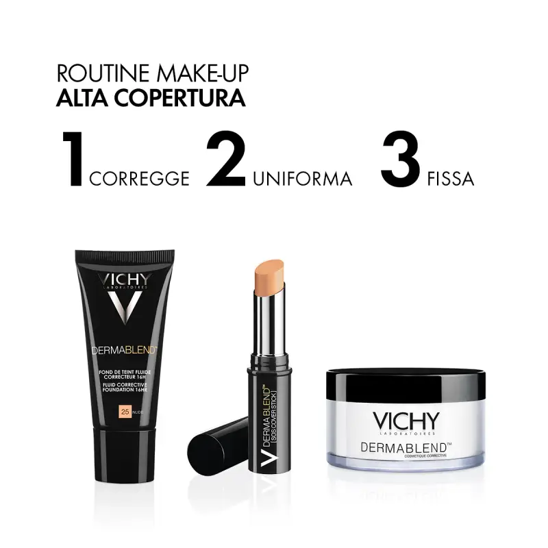 Viso Dermablend Fondotinta Correttore Fluido 16h tonalità 30 - Fondotinta miniatura 5