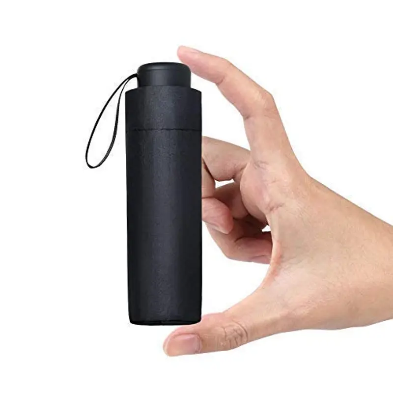 Vicloon Mini Ombrello Pieghevoli, Ombrello Pieghevole Antivento Portatile Ombrello da Viaggio Pioggia e Sole Antivento miniatura 3