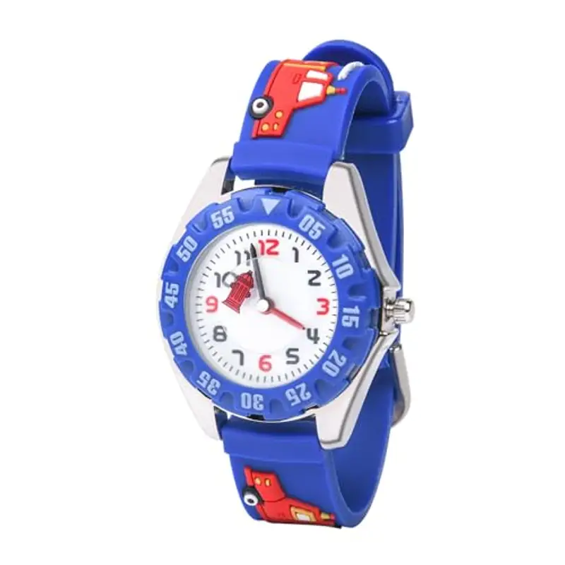 Vicloon Orologio Bambini, Orologio da Polso per Ragazzi e Ragazze 3D, Quarzo Educativo Analogico Impermeabile 30M, Sport Braccialetto Cartoon In Silicone, Movimento al Quarzo,Regalo di Natale