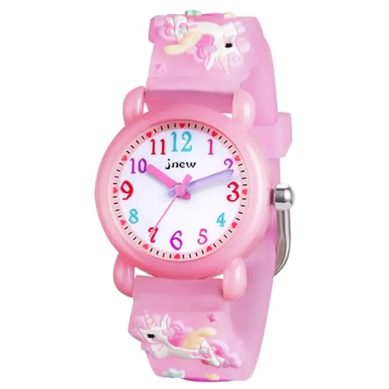 Vicloon Orologio Bambini, Orologio da Polso per Ragazzi e Ragazze 3D, Quarzo Educativo Analogico Impermeabile 30M, Sport Braccialetto Cartoon In Silicone, Movimento al Quarzo,Regalo di Natale