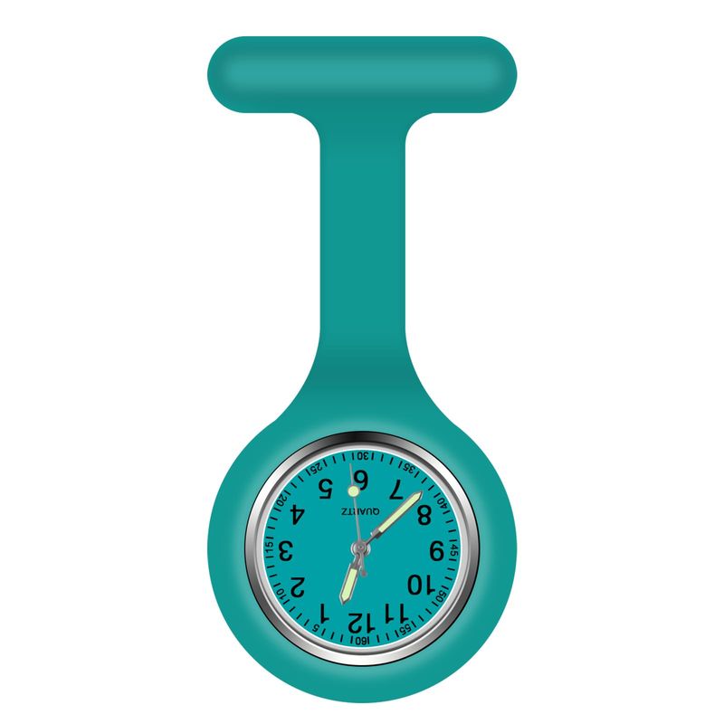 VICLOON Orologio da Infermiere Silicone Spilla