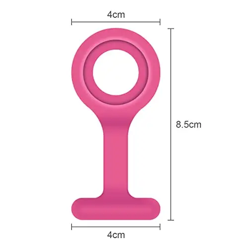 Vicloon Orologio da Infermiere, 3Pcs Orologio per Infermieri in Silicone con Spilla, Infermieri Fob Medical Watch miniatura 2