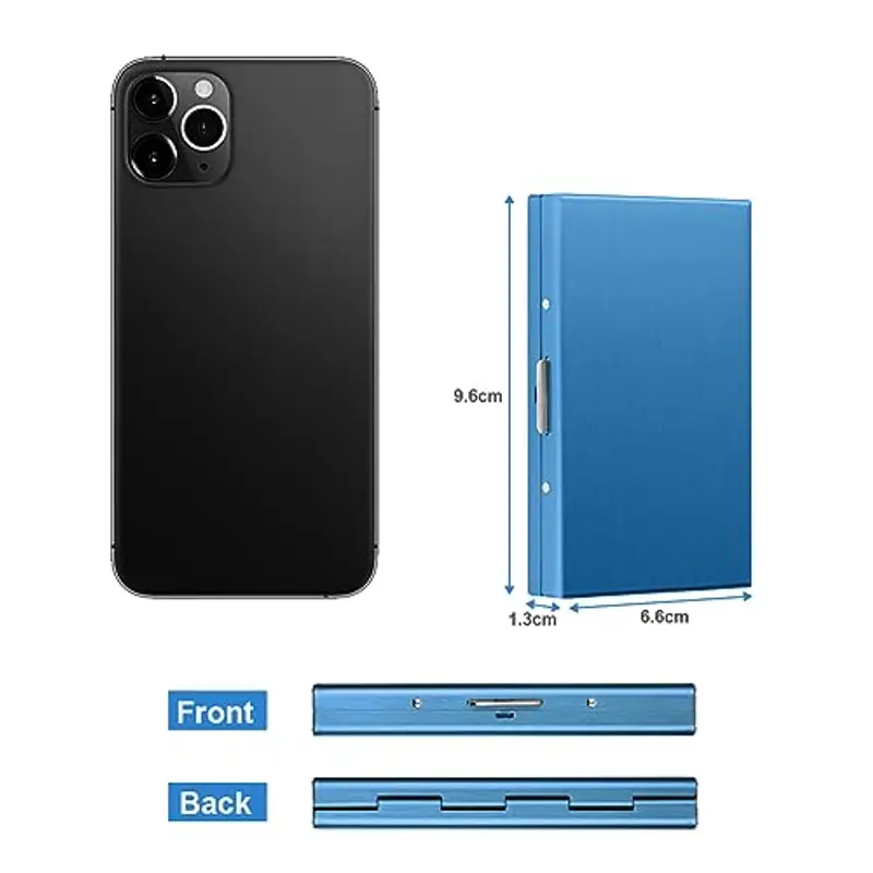 Vicloon Porta carte di credito Uomo Blu 1599808 miniatura 2