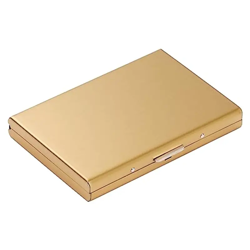 Vicloon Porta carte di credito Uomo Oro 1599812