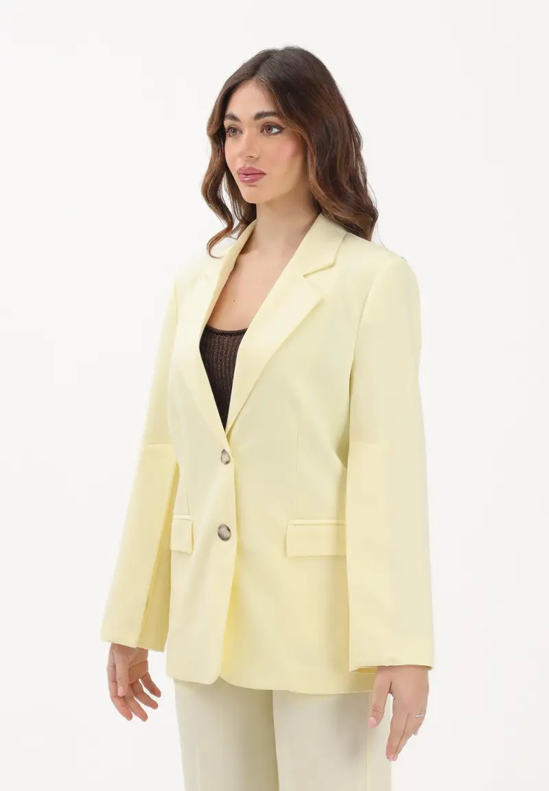 Giacca gialla da donna