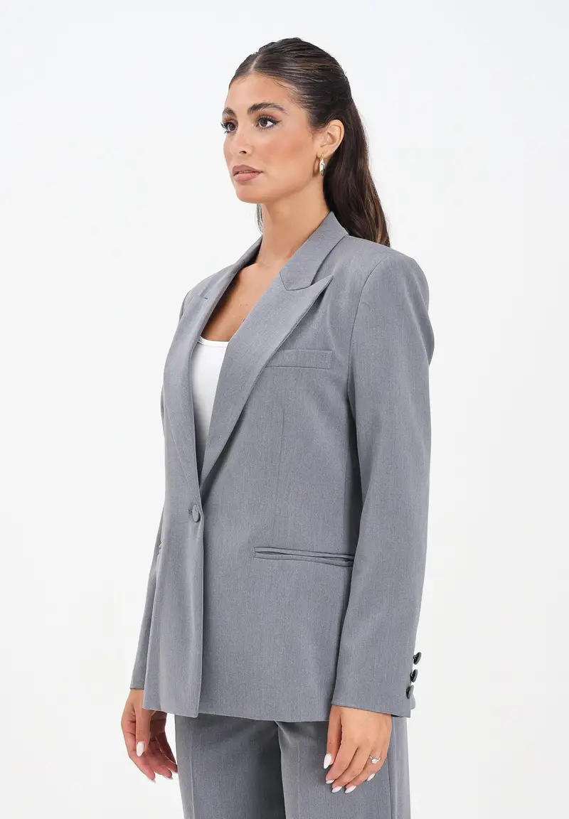 Giacca grigia da donna