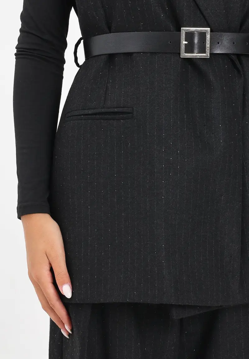 VICOLO Gilet Donna Nero 2817589 miniatura 3