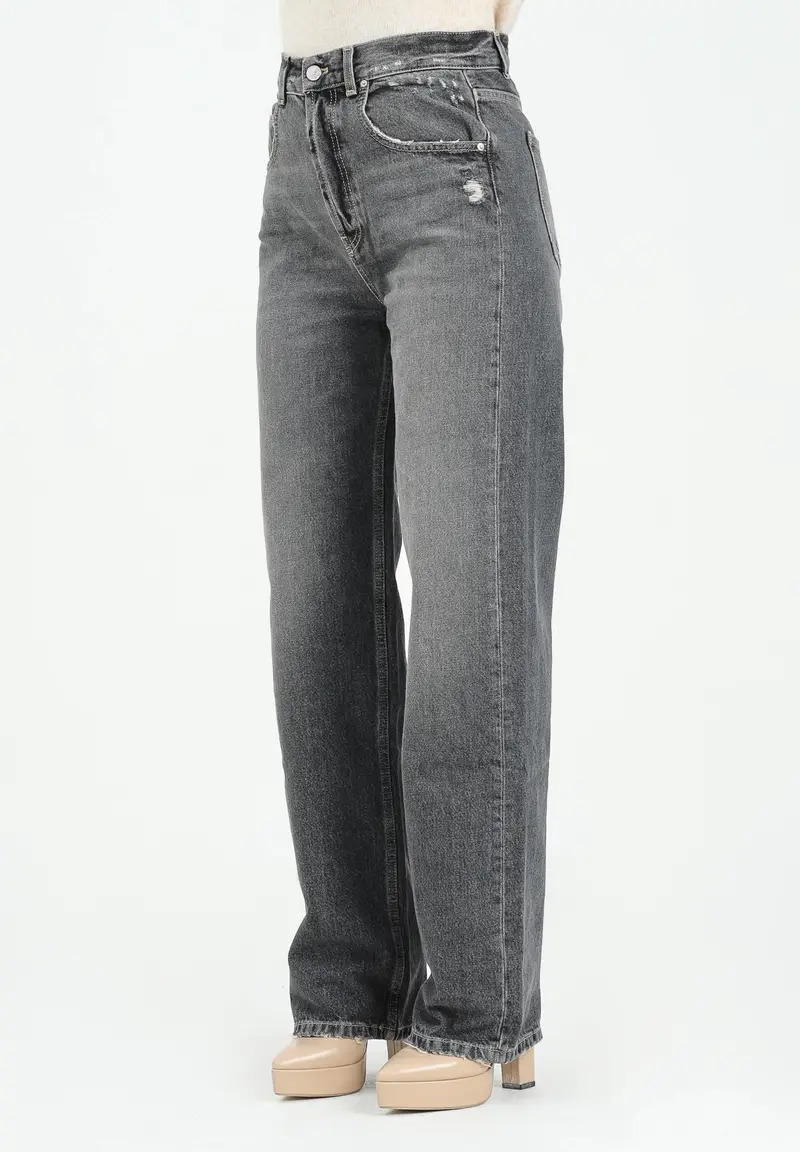 VICOLO Jeans Donna Nero 2910818