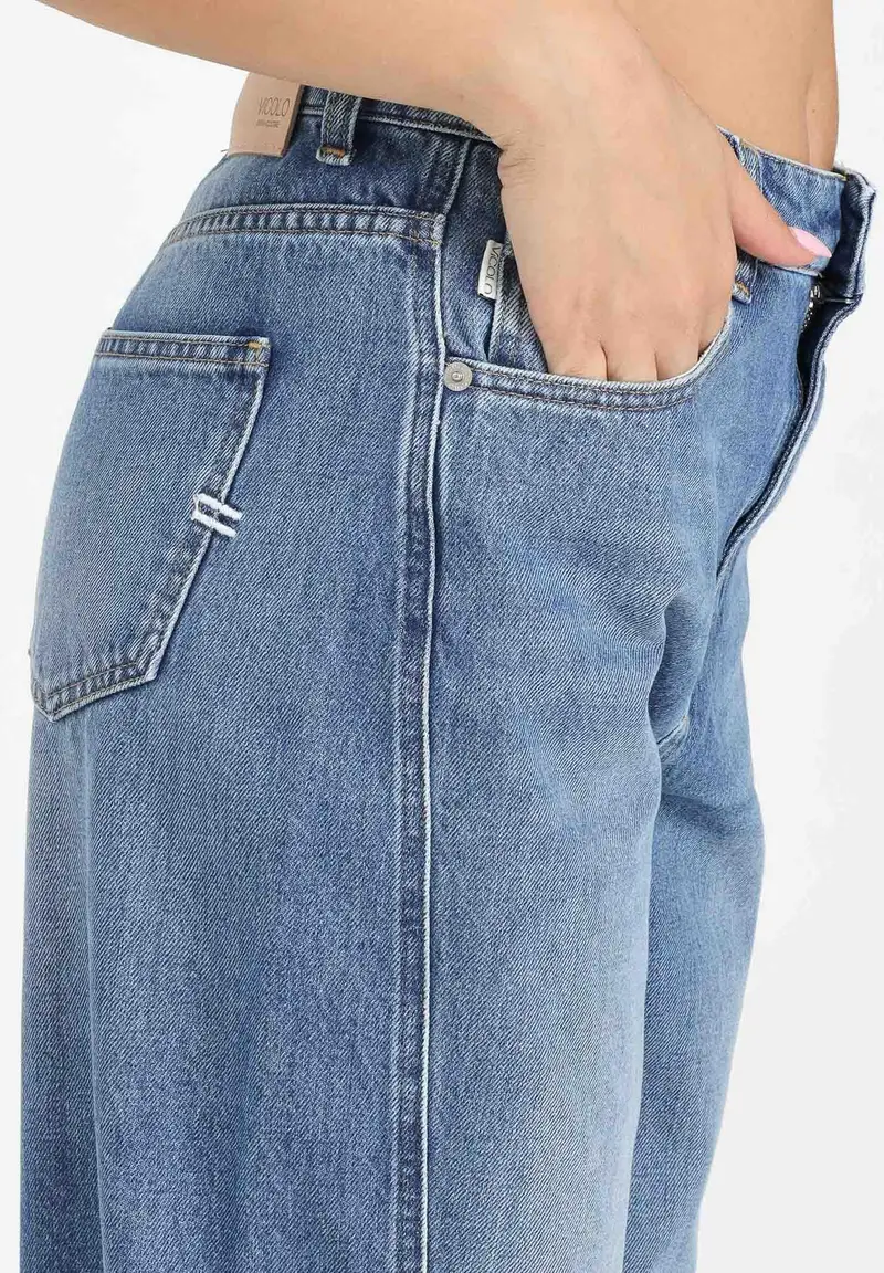 VICOLO Jeans Donna Denim 1284934 miniatura 2