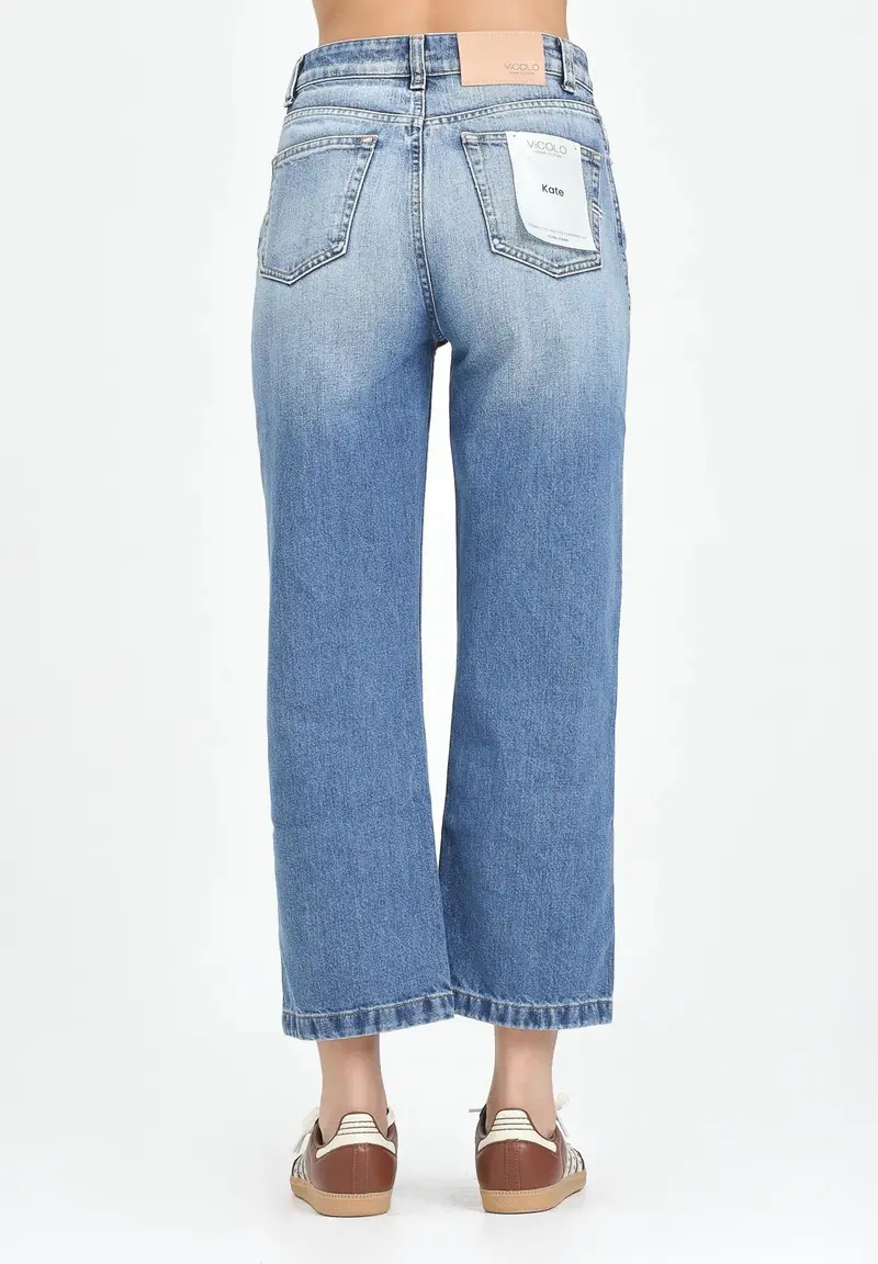 VICOLO Jeans Donna Denim 1284914 miniatura 3