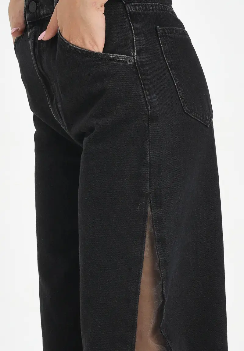 VICOLO Jeans Donna Nero 1284898 miniatura 2