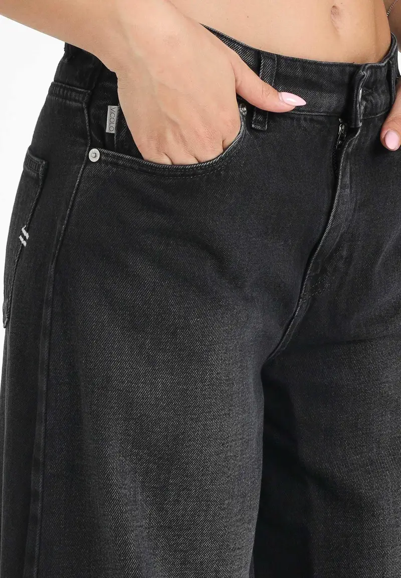 VICOLO Jeans Donna Denim 1284973 miniatura 2