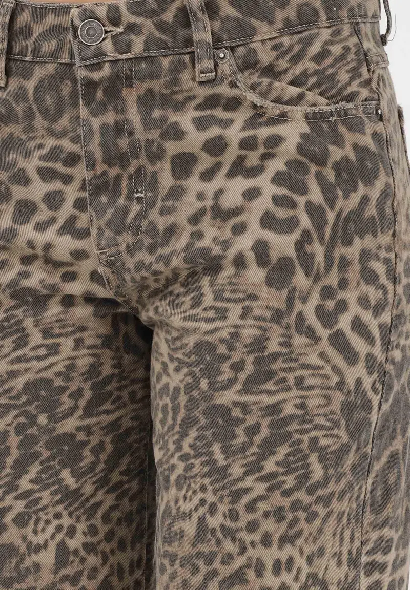 Jeans Melody maculato da donna miniatura 3