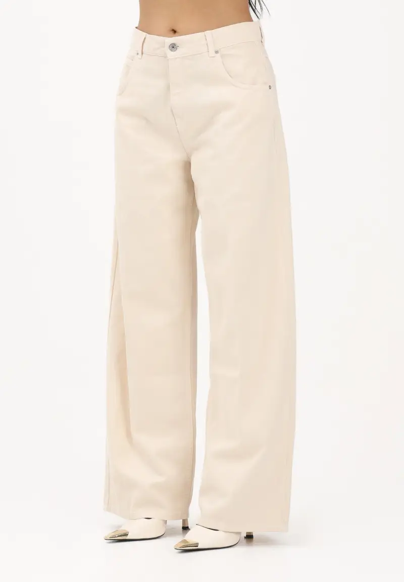 Jeans Mia vaniglia da donna