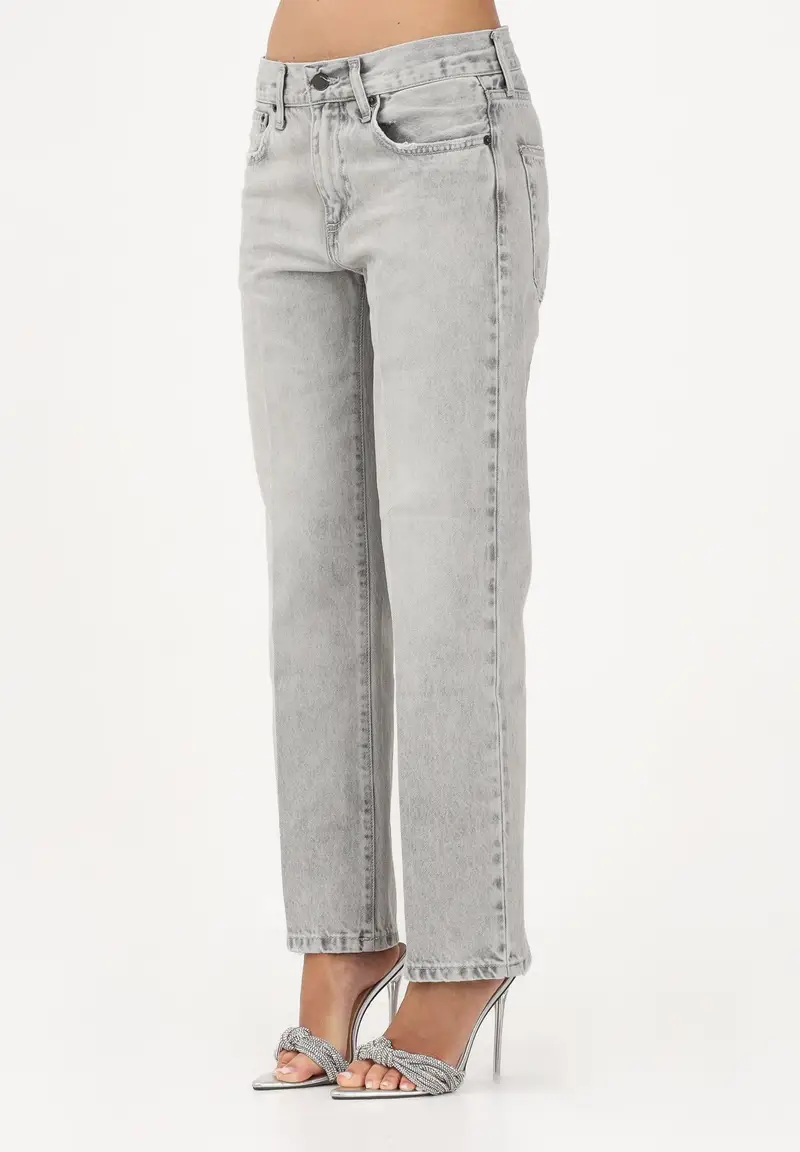 Jeans ZEKE in denim grigio da donna
