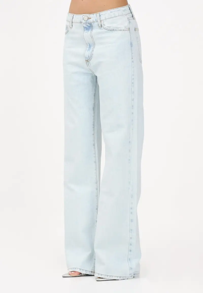 Jeans Zeno in denim chiaro da donna