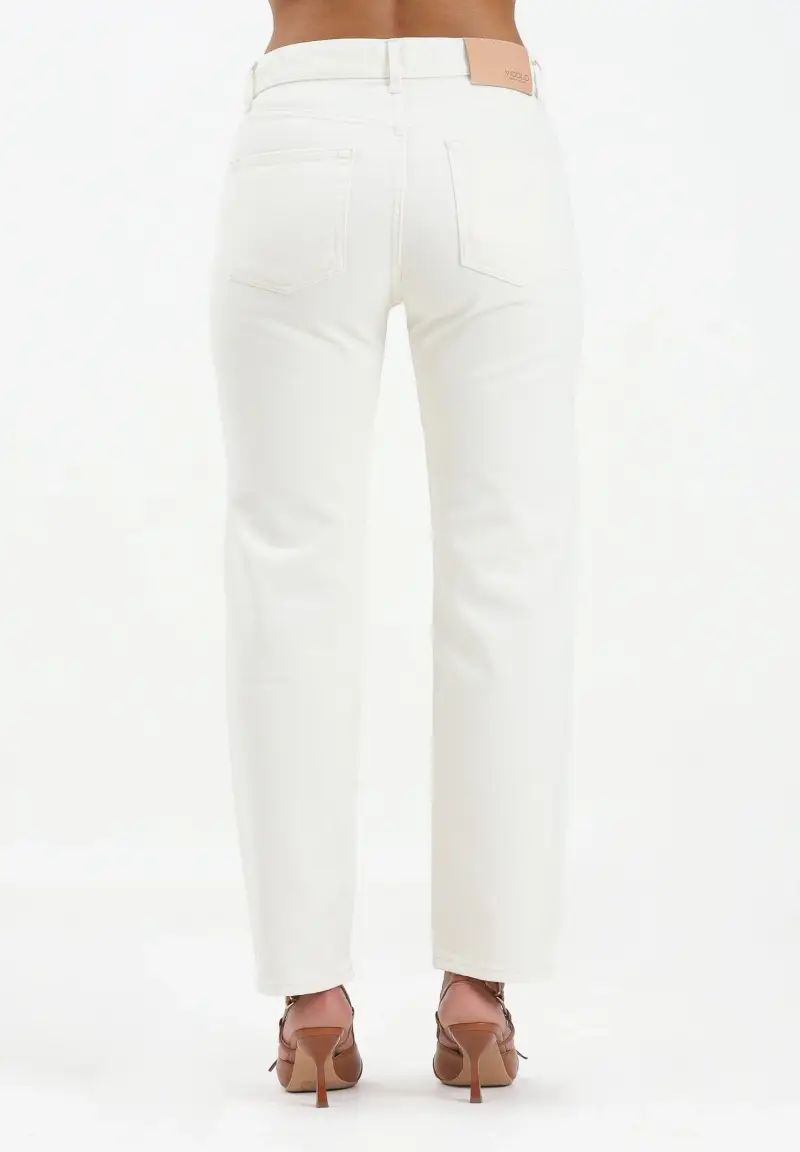 VICOLO Jeans Donna Bianco 2910879 miniatura 3