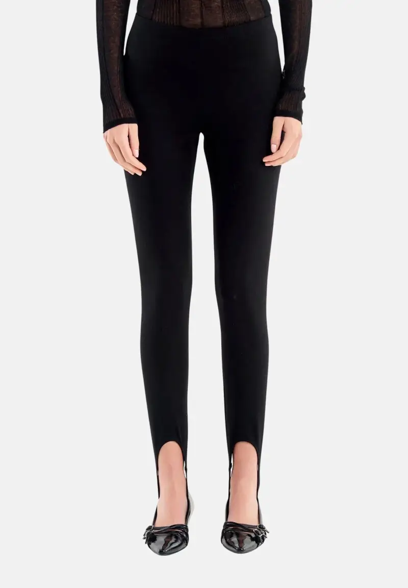 VICOLO Leggings Donna Nero 3900843
