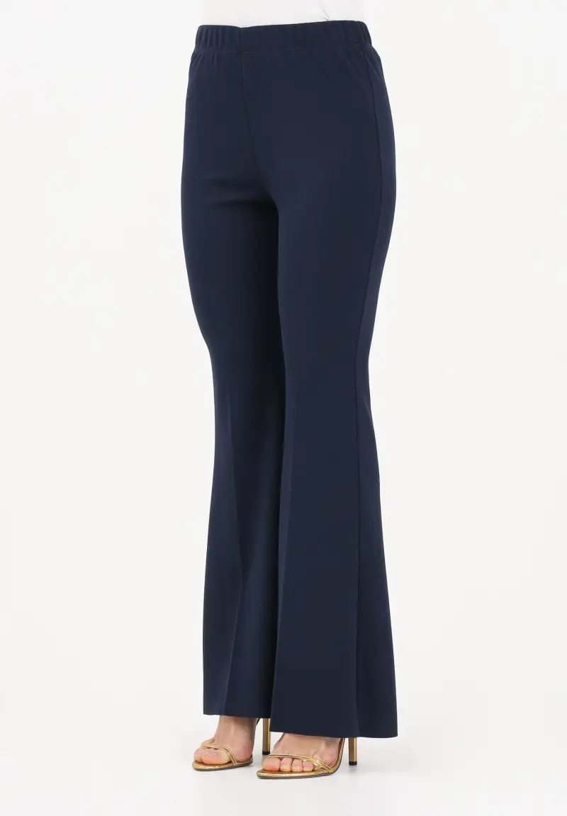Pantalone elegante blu da donna