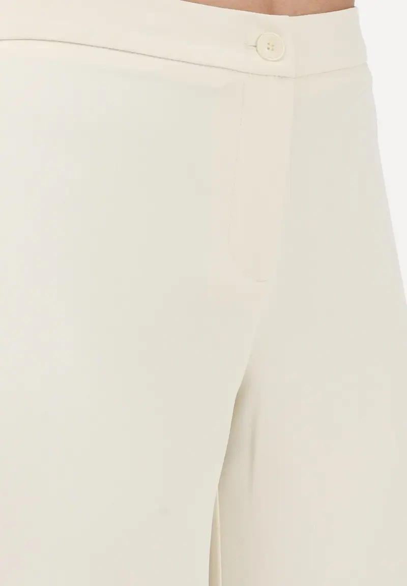 Pantalone elegante burro da donna miniatura 3