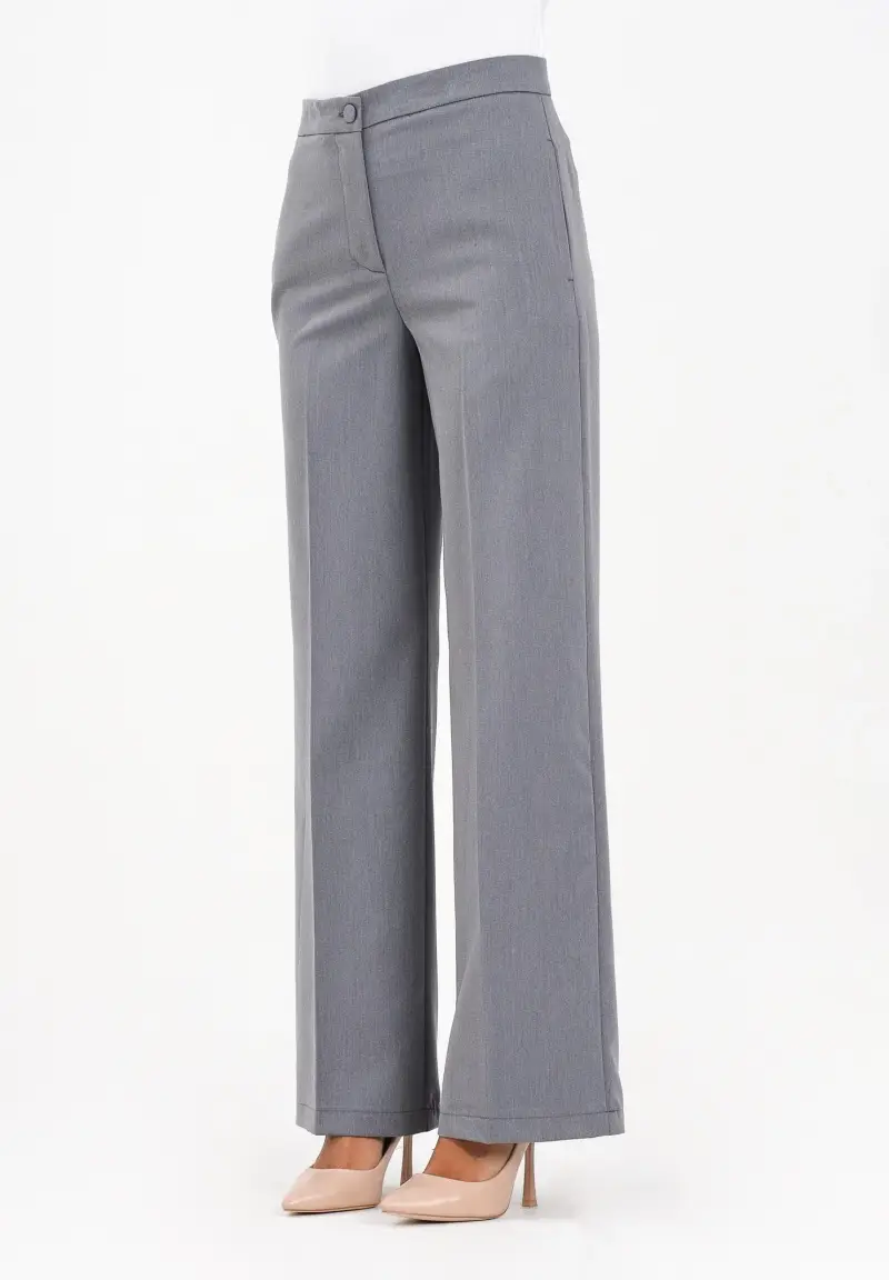 Pantalone elegante grigio da donna