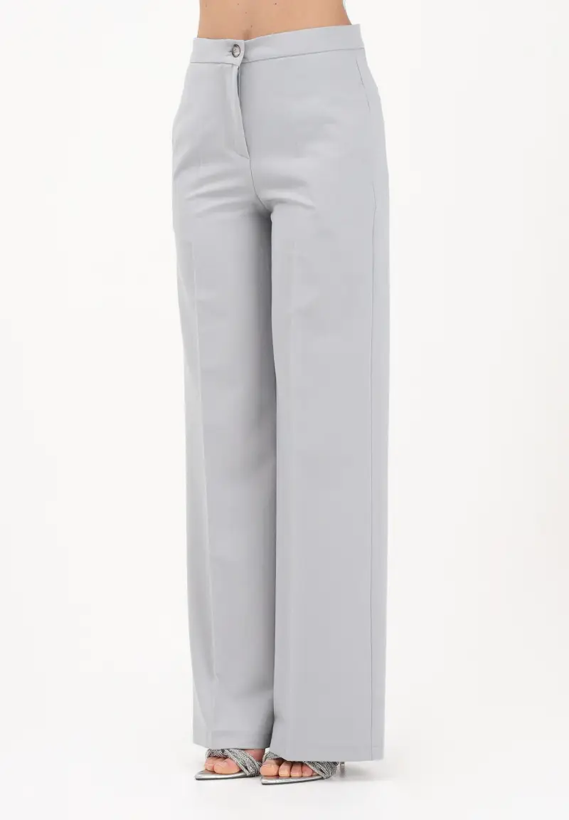Pantalone elegante grigio da donna
