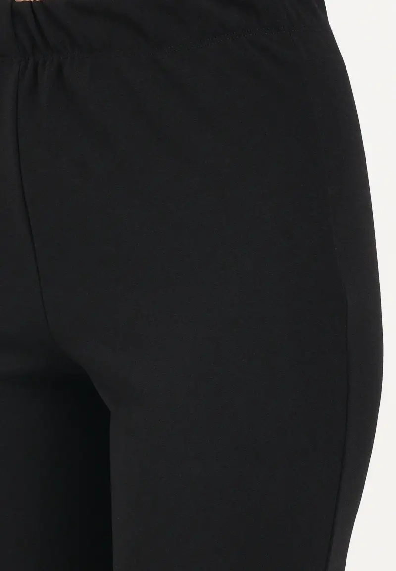 Pantalone elegante nero da donna miniatura 3
