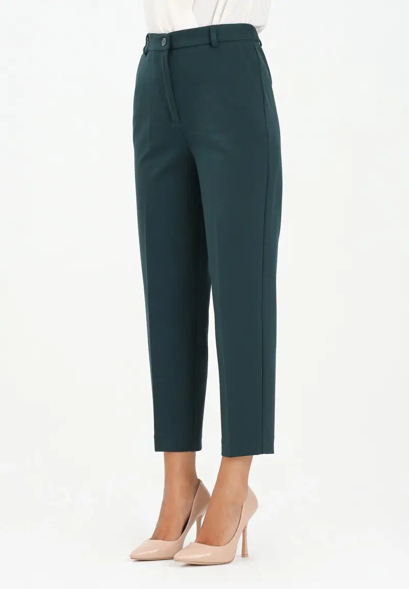 Pantalone elegante verde da donna
