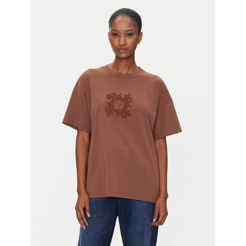 T-shirt RD0119 Marrone Regular Fit