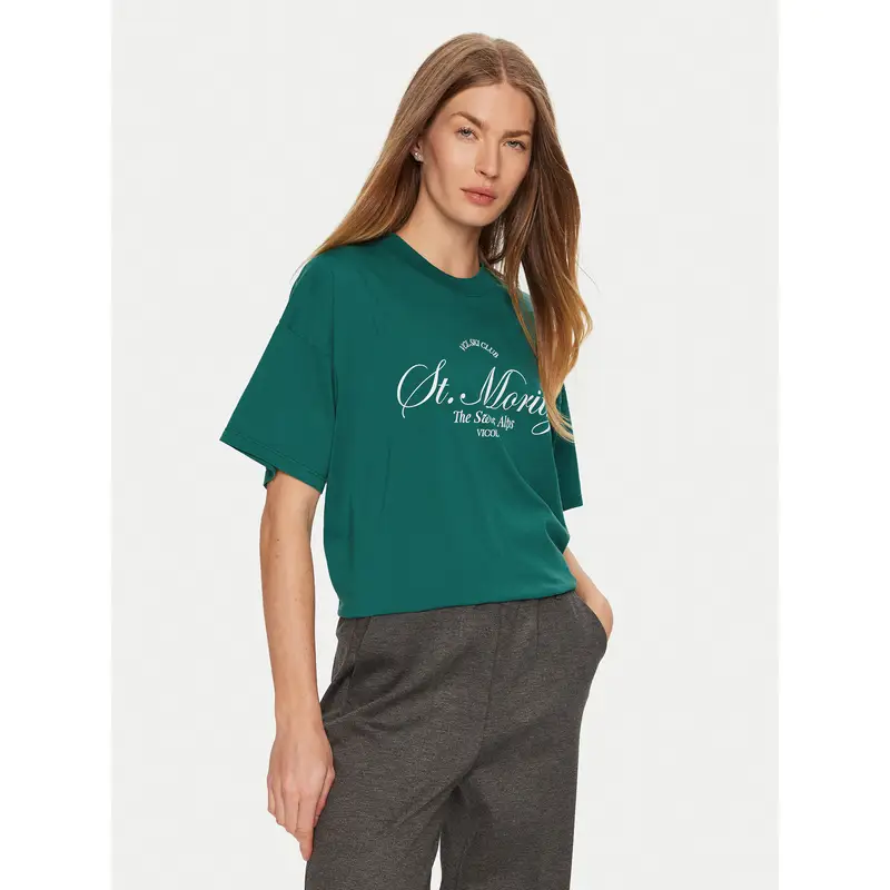 VICOLO T-shirt Verde 3217746