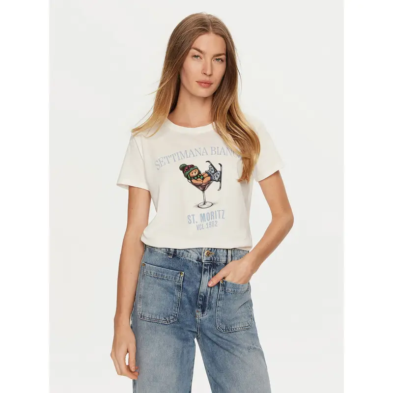 VICOLO T-shirt Beige 3217756