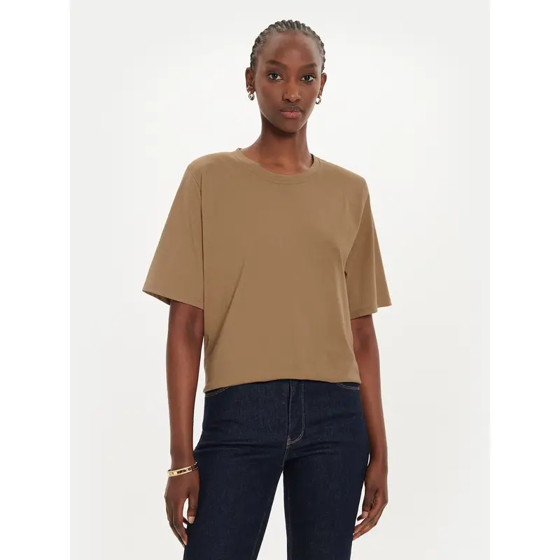 VICOLO T-shirt Marrone 3213614