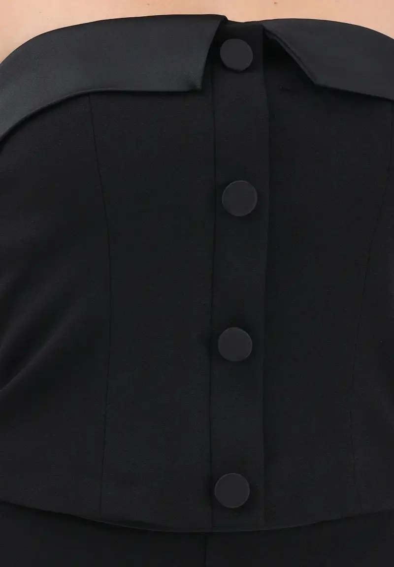 VICOLO Top Donna Nero 4246260 miniatura 3