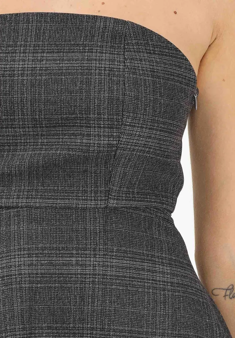 VICOLO Top Donna Grigio 3622827 miniatura 3