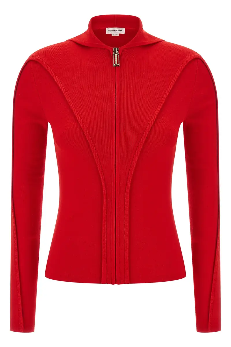 Victoria Beckham Cardigan Rosso 2549544